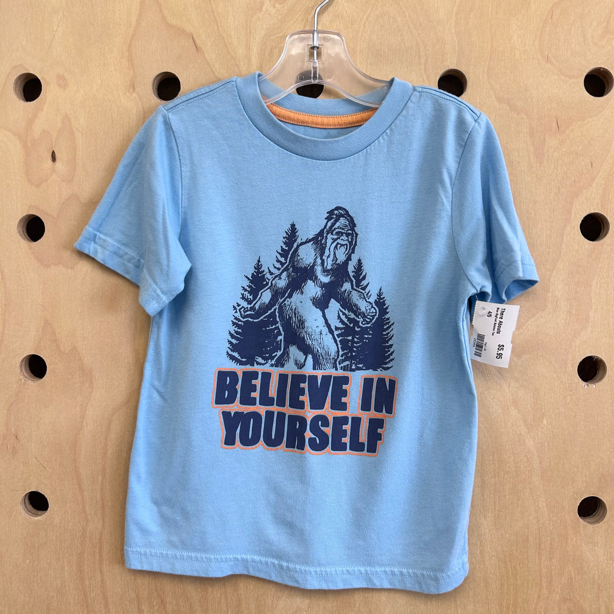 Blue BigFoot Believe Tee