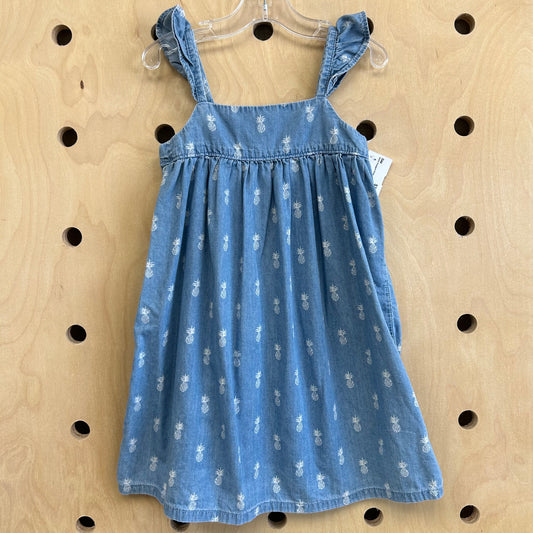 Denim Pineapple Dress