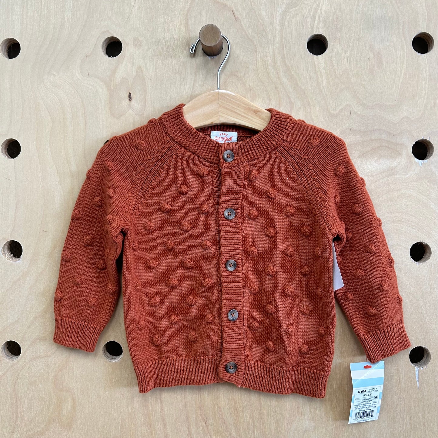 Orange Spotty Cardigan NEW!