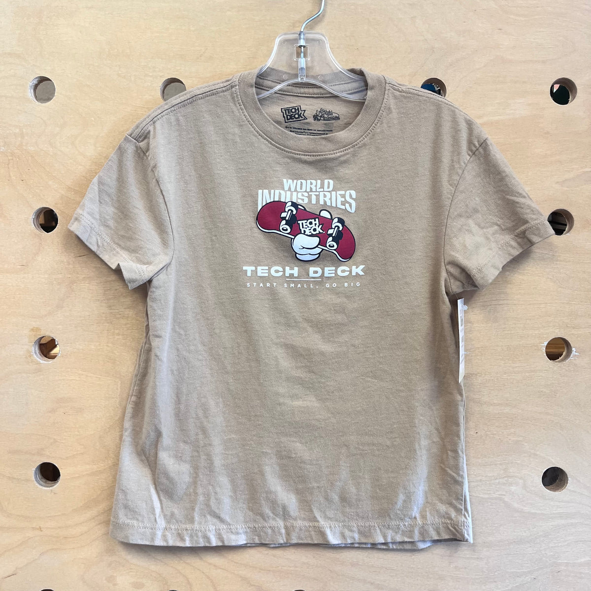 Tan Tech Deck Tee