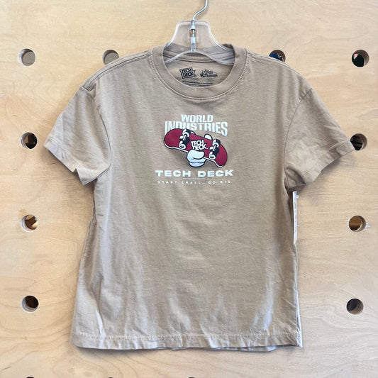 Tan Tech Deck Tee