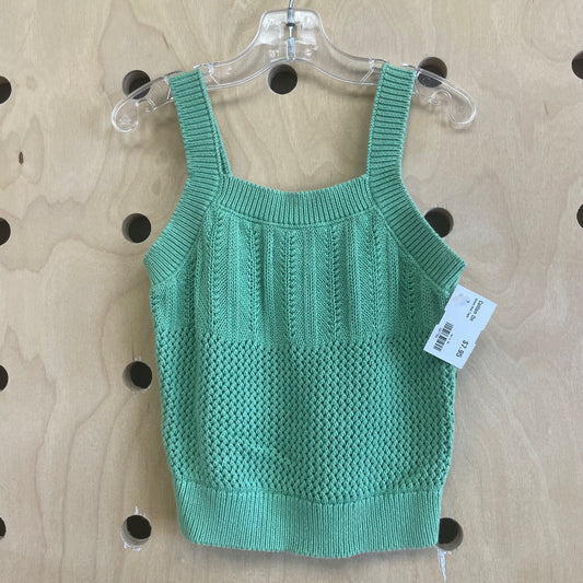 Green Knit Tank