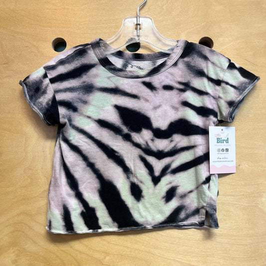 Pink/Black Tie Dye Tee