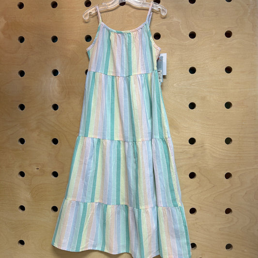 Pastels Striped Tank Dress NEW!!
