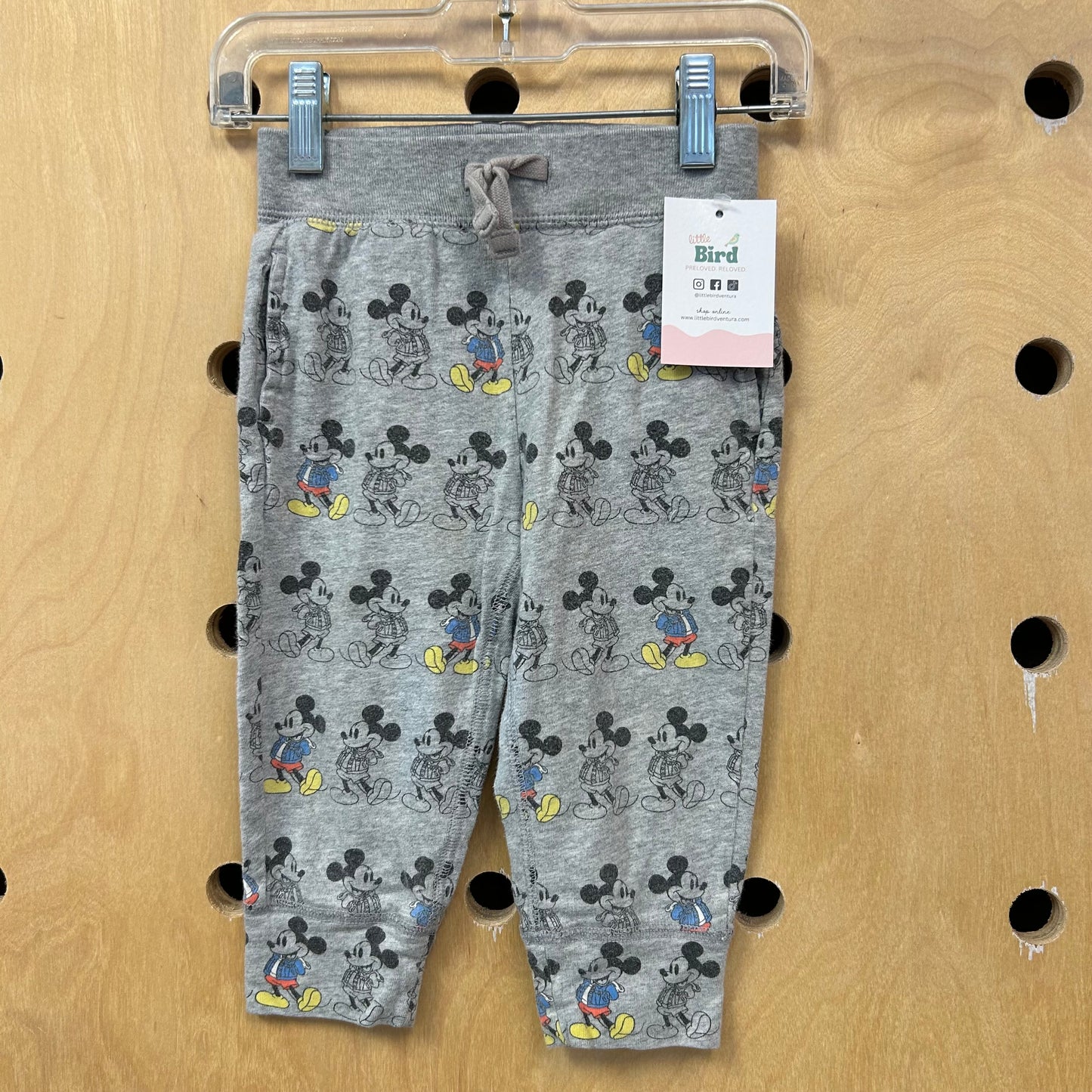 Grey Mickey Joggers