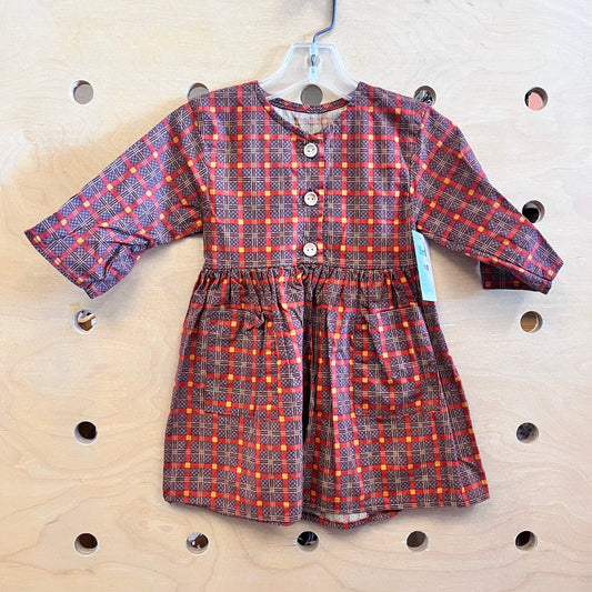 Brown/Rust Handmade Dress