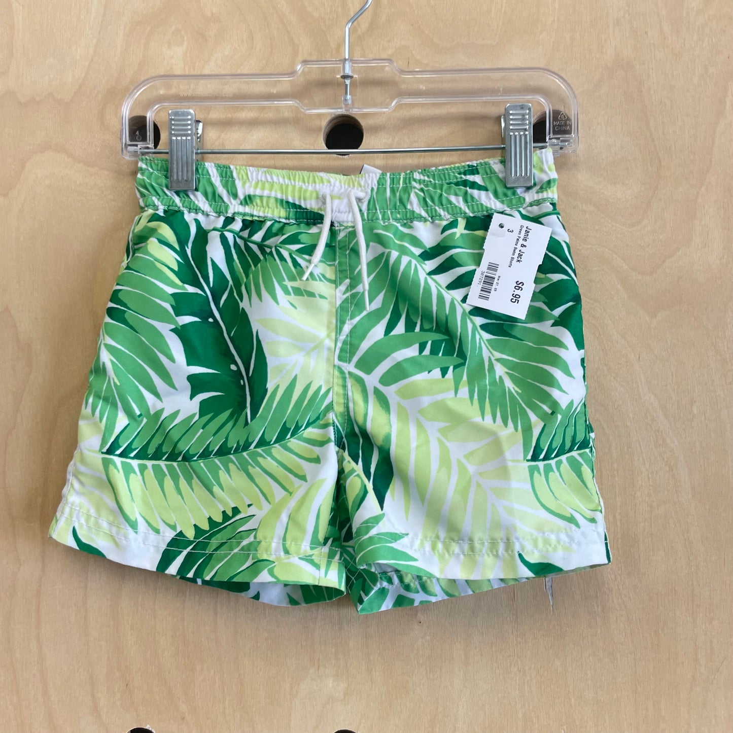 Green Palms Swim Shorts