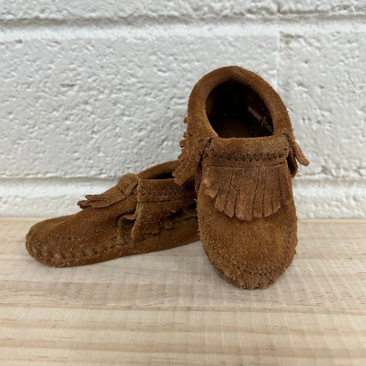 Brown Fringe Moccs