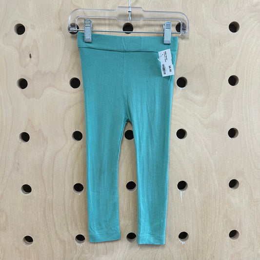 Teal Bamboo Leggings