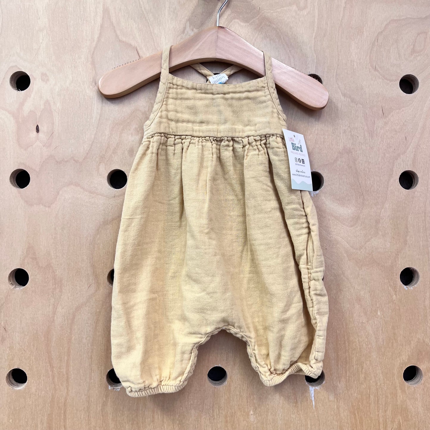 Organic Yellow Romper