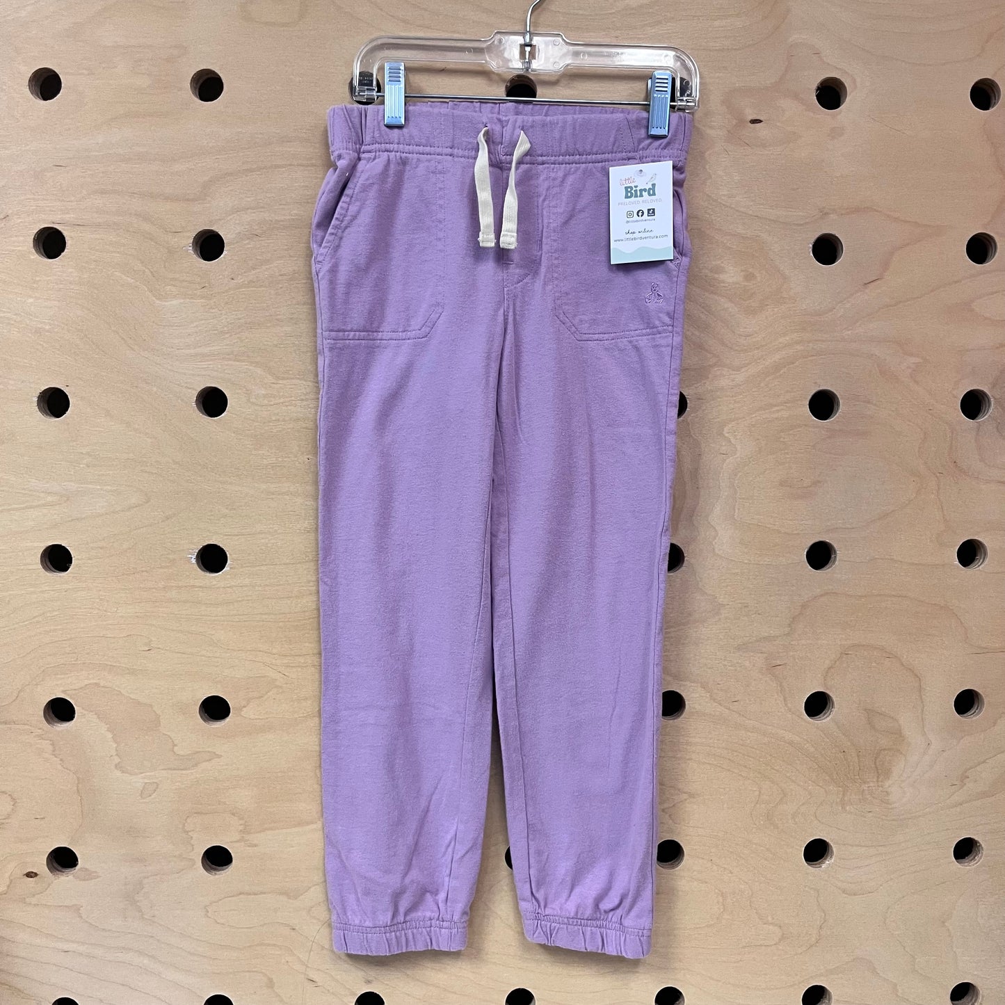 Lavender Drawstring Joggers