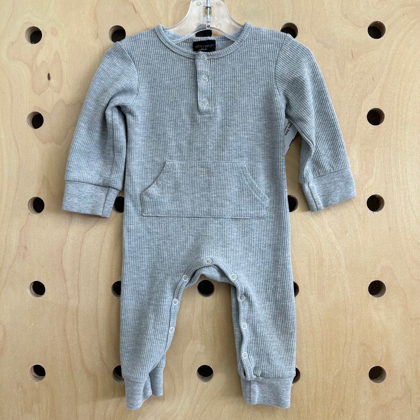 Grey Thermal Romper