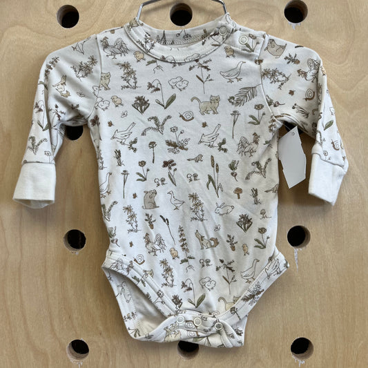 Cream Pets Bodysuit