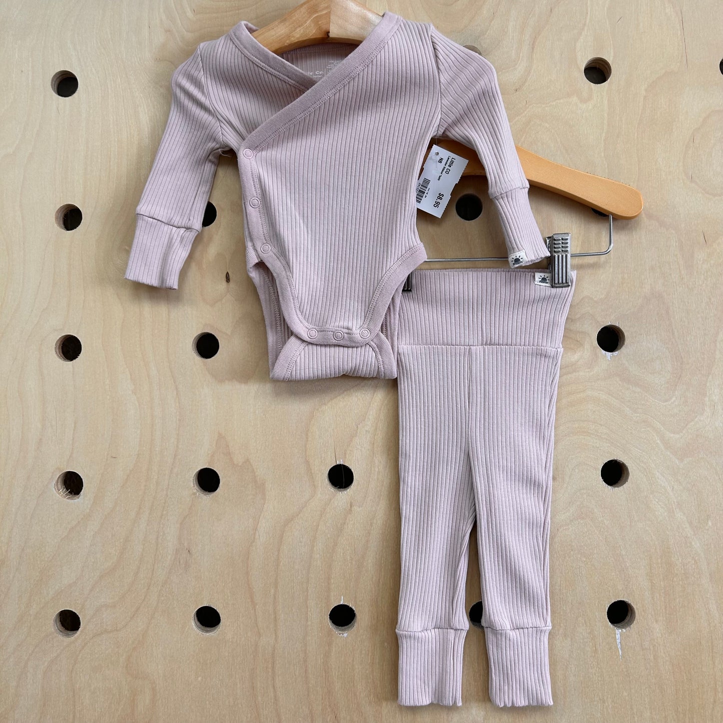 Lavender Ribbed Outfit