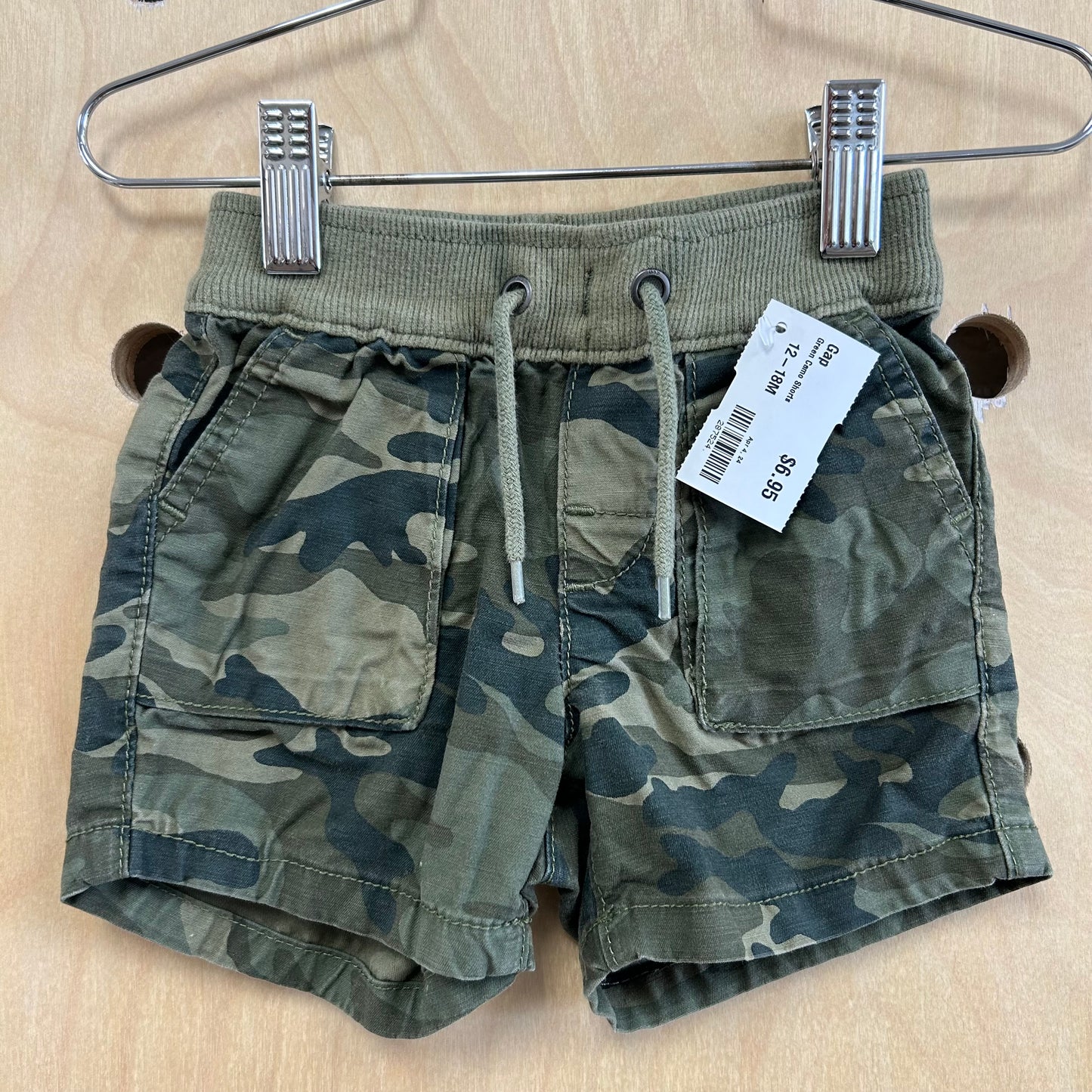 Green Camo Shorts