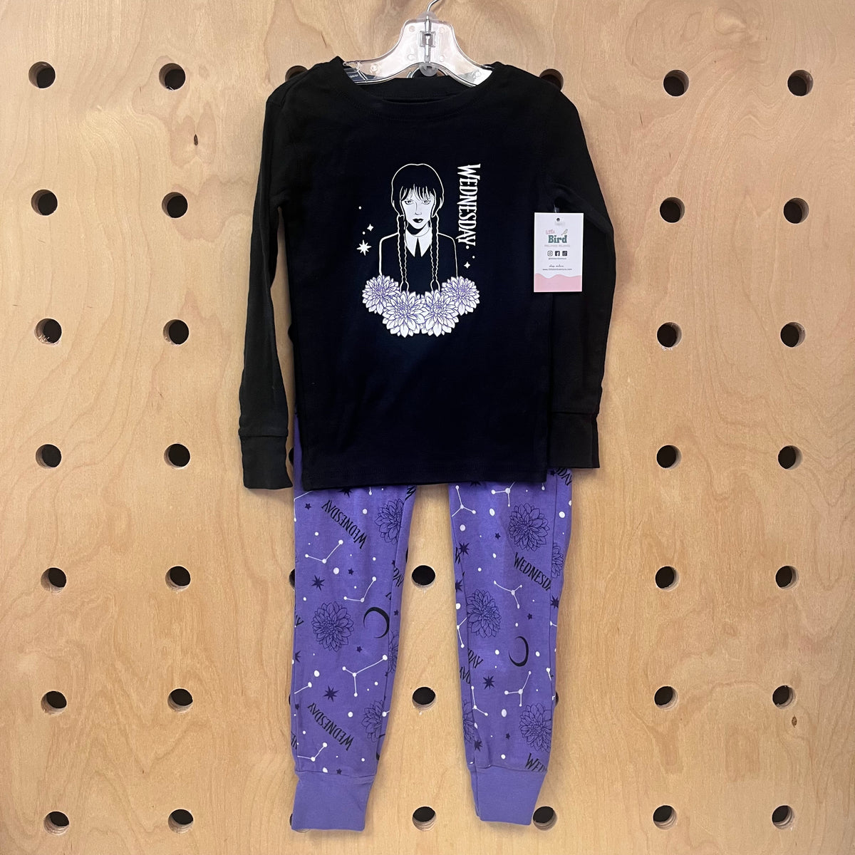 Black & Purple Wednesday Pajamas