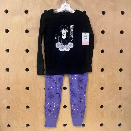 Black & Purple Wednesday Pajamas