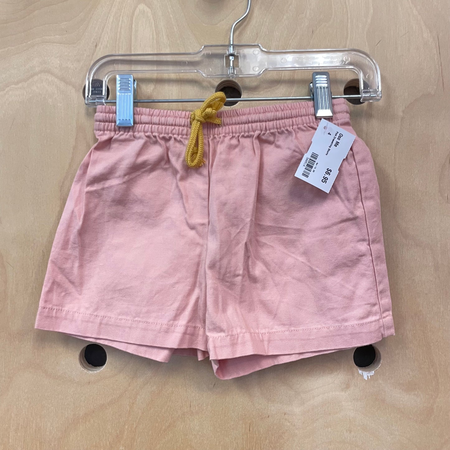 Pink Drawstring Shorts