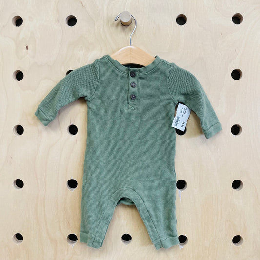 Green Thermal Romper