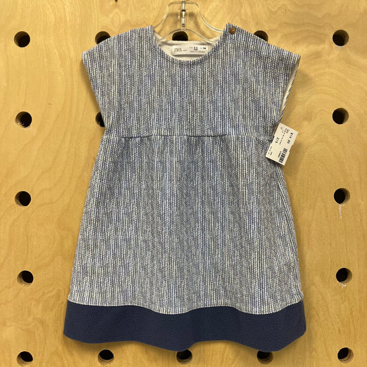 Blue & White Dress