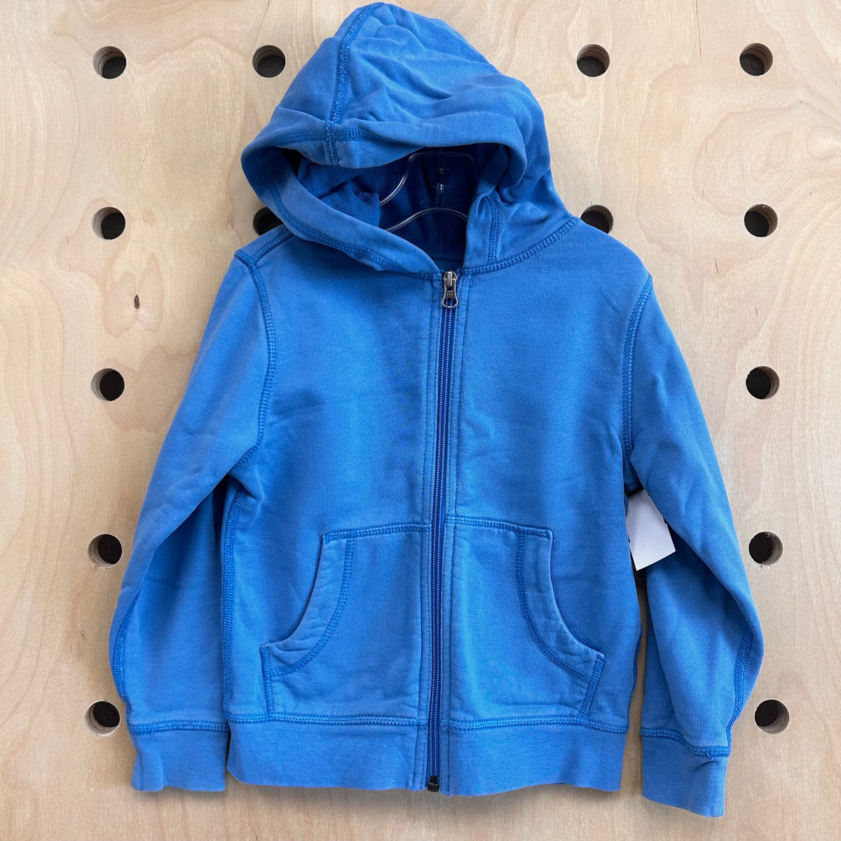 Blue Zip Hoodie