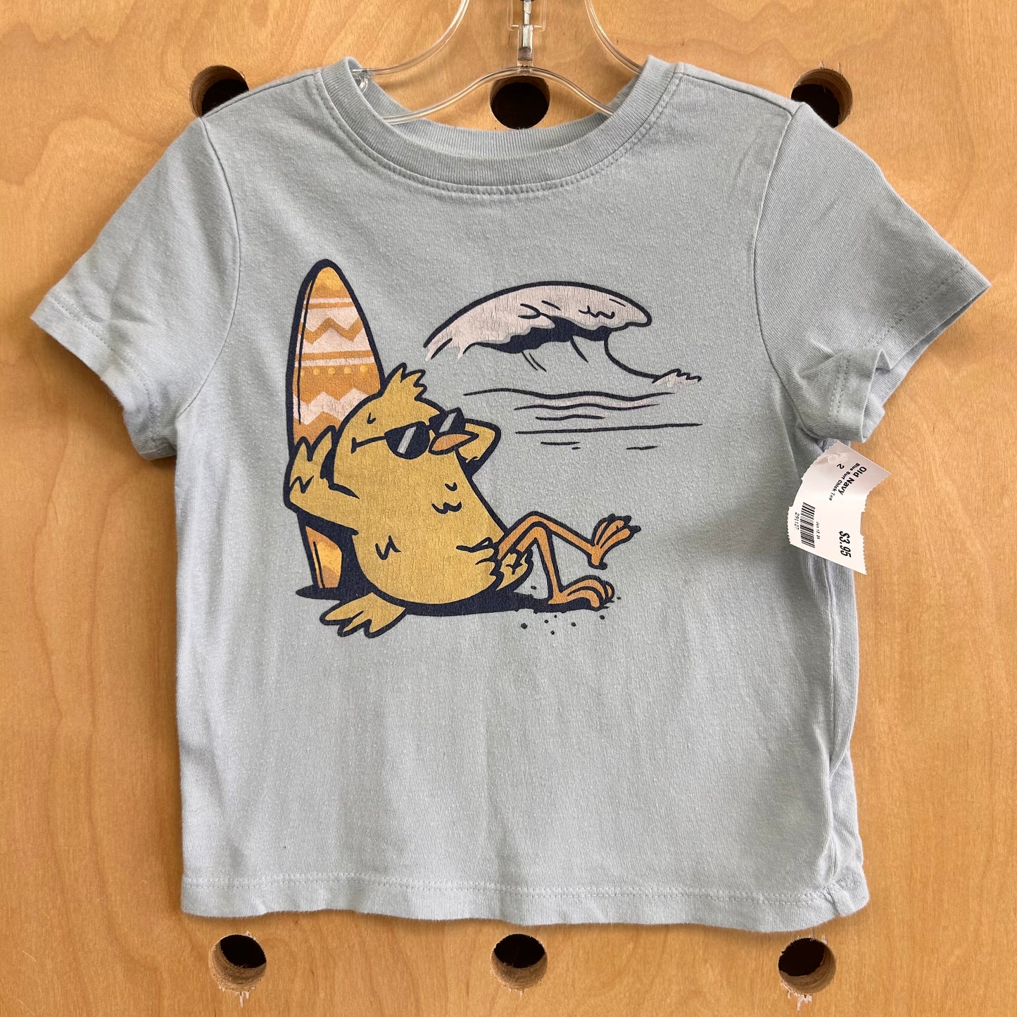 Blue Surf Chick Tee