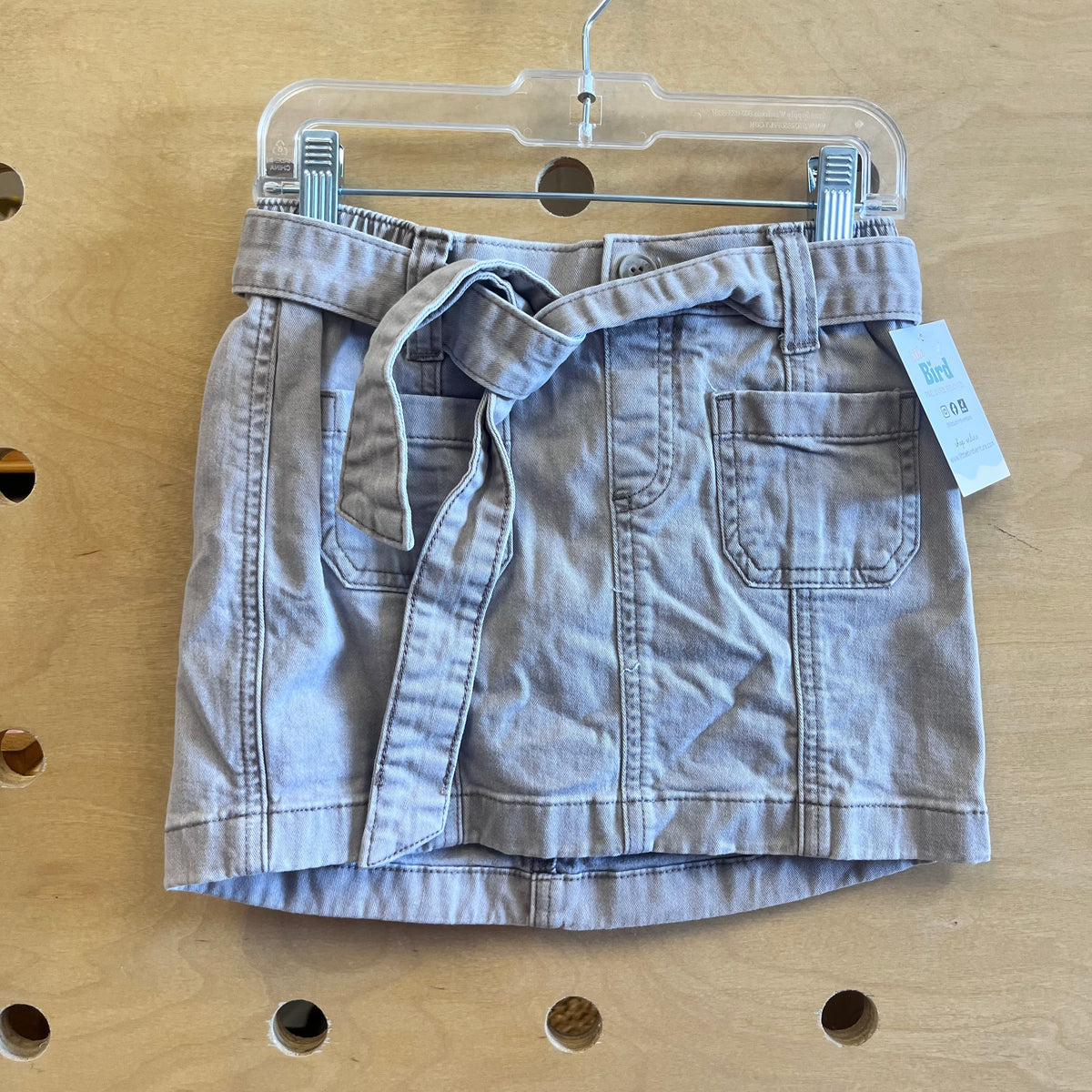 Beige Belted Skorts