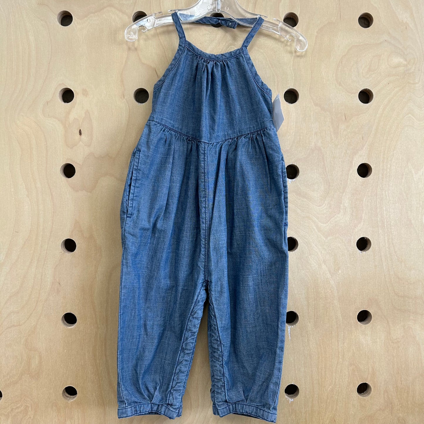 Chambray Romper