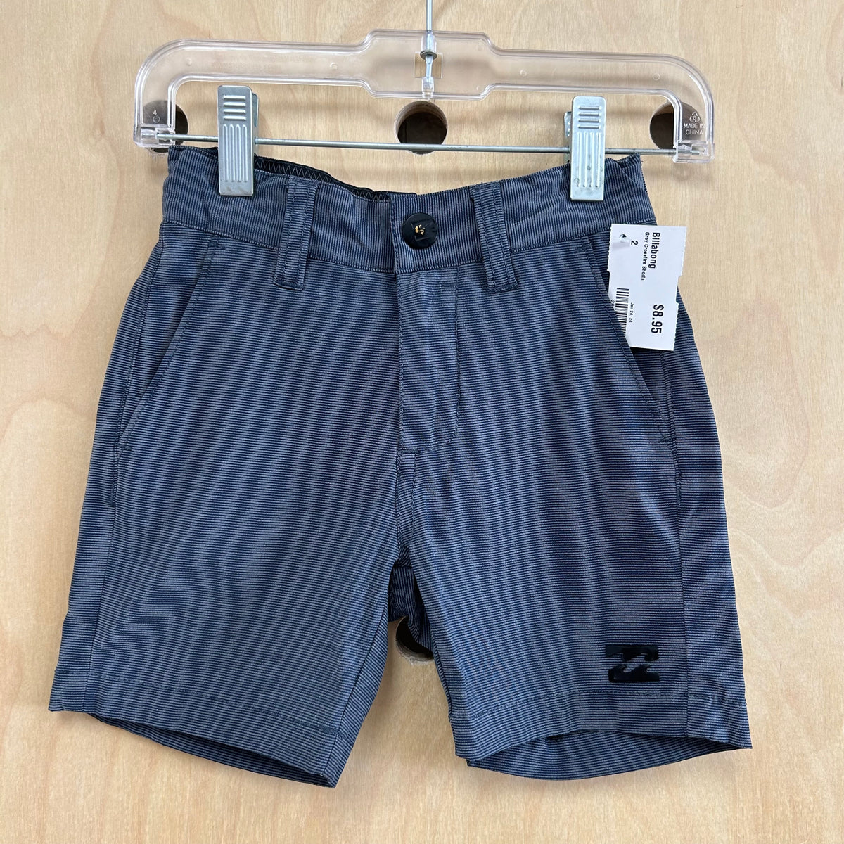 Grey Crossfire Shorts