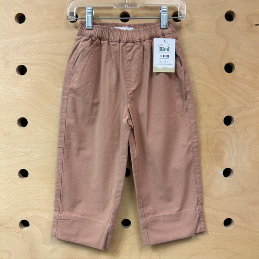 Camel Wide Leg Pull On Pants