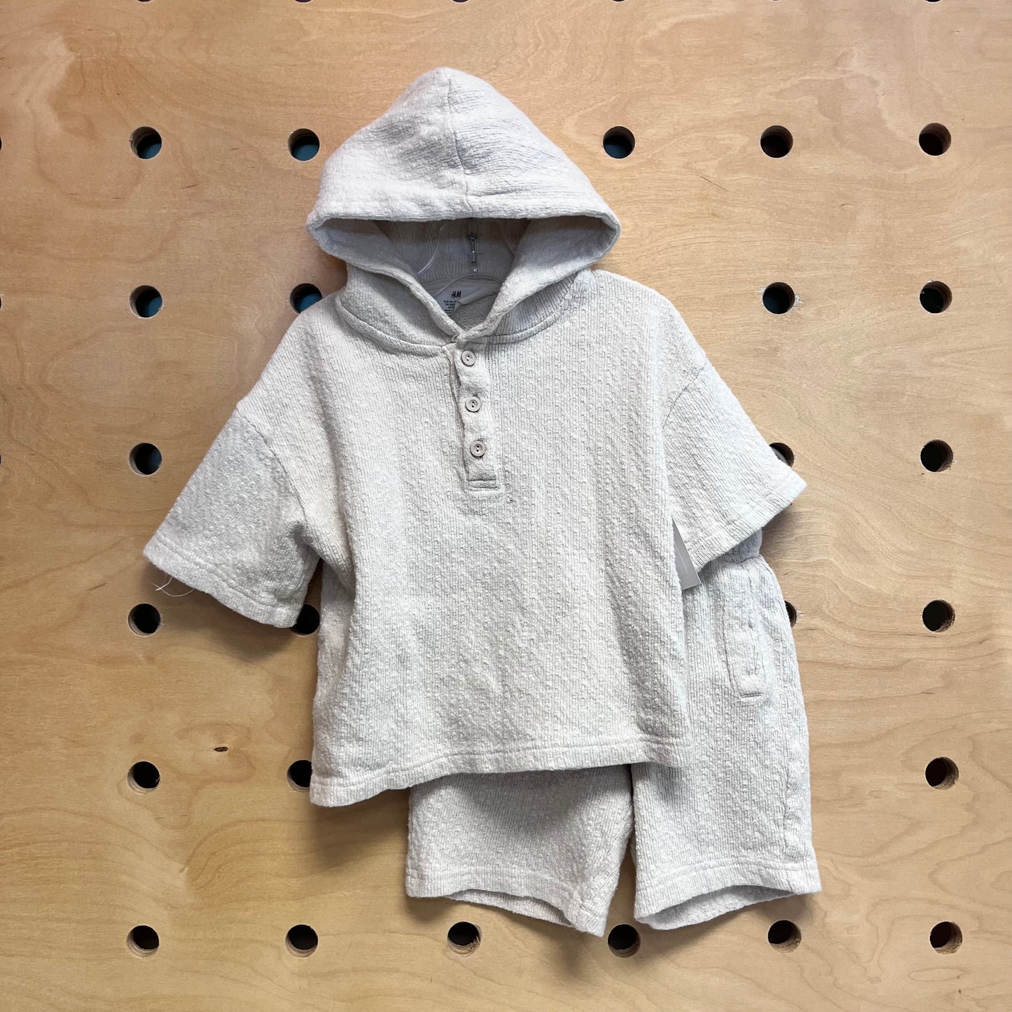 Cream Knit Hoodie Outfit