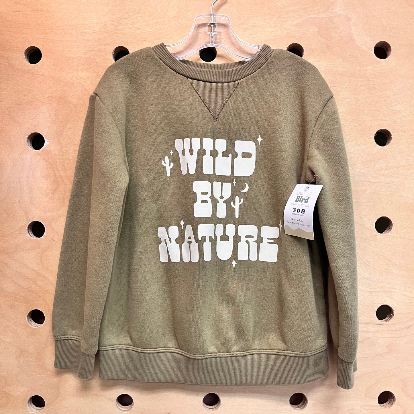 Organic Green Wild By Nature Pullover