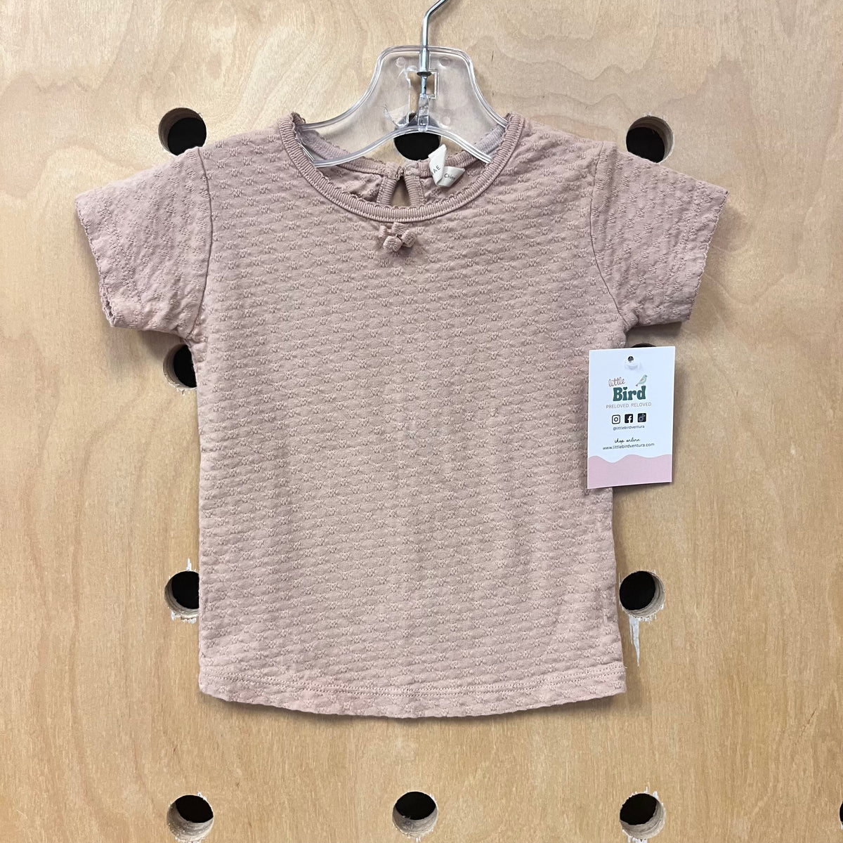 Tan Textured Top