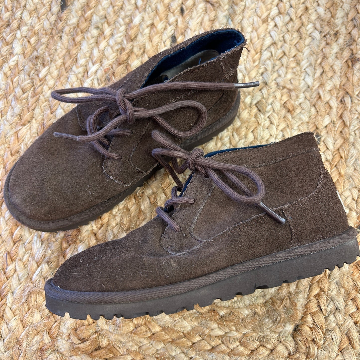 Brown Suede Ankle Boots