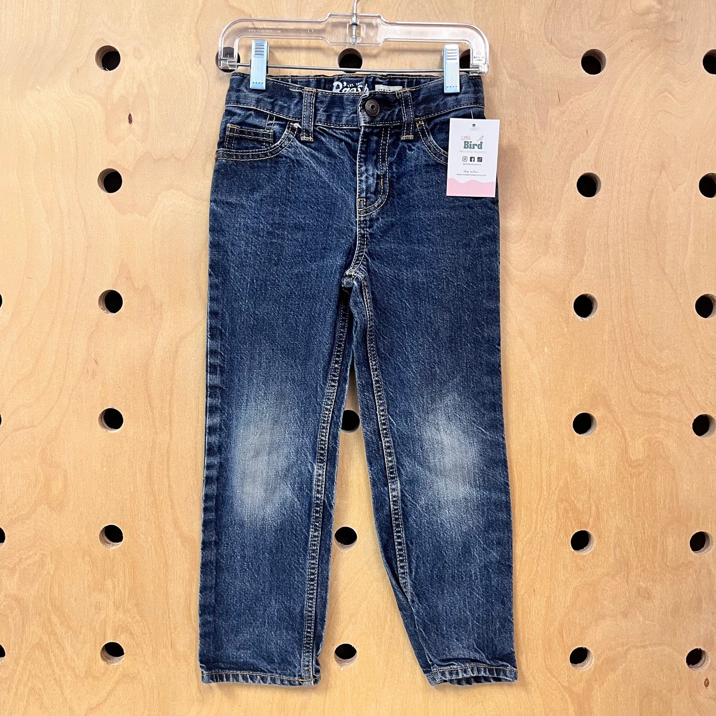 Straight Fit Denim