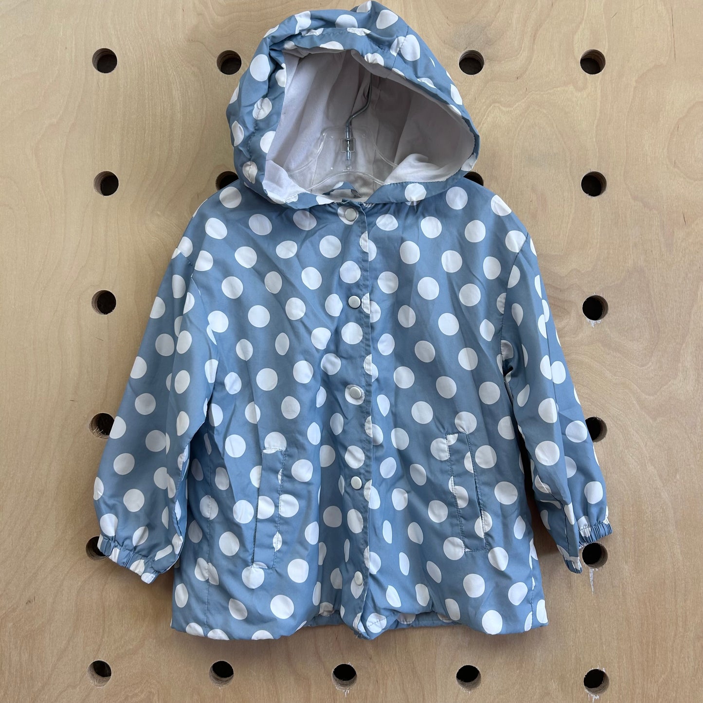 Blue Polka Dot Peekaboo Jacket