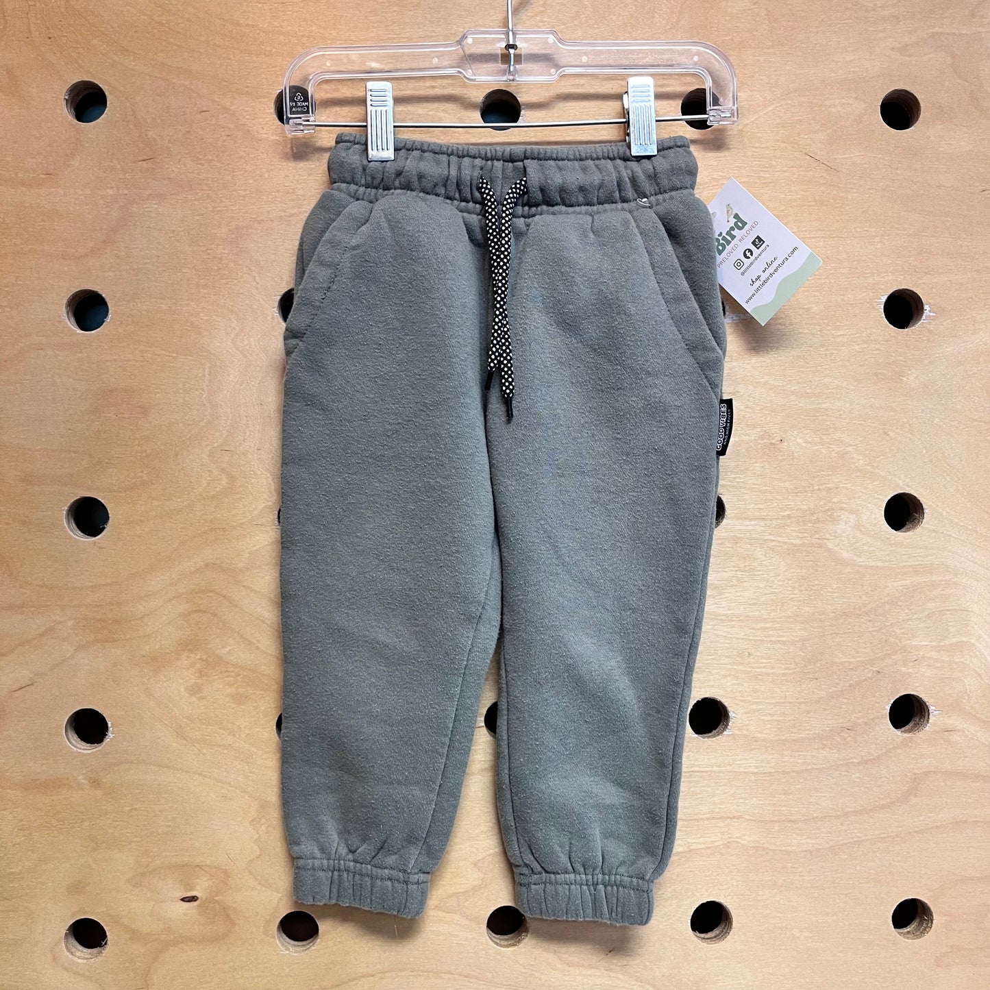 Green Drawstring Joggers