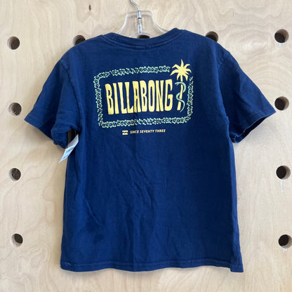 Blue & Yellow Logo Tee