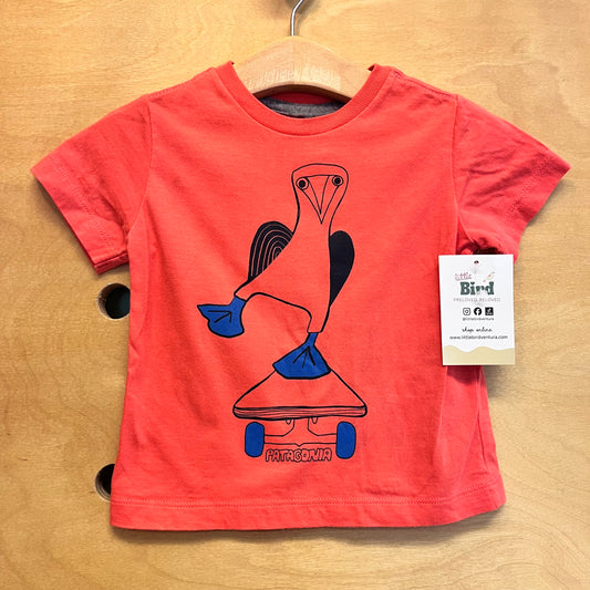 Coral Blue Footed Boobie Tee
