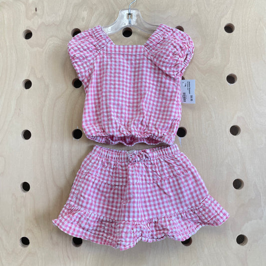 Pink Gingham Outfit