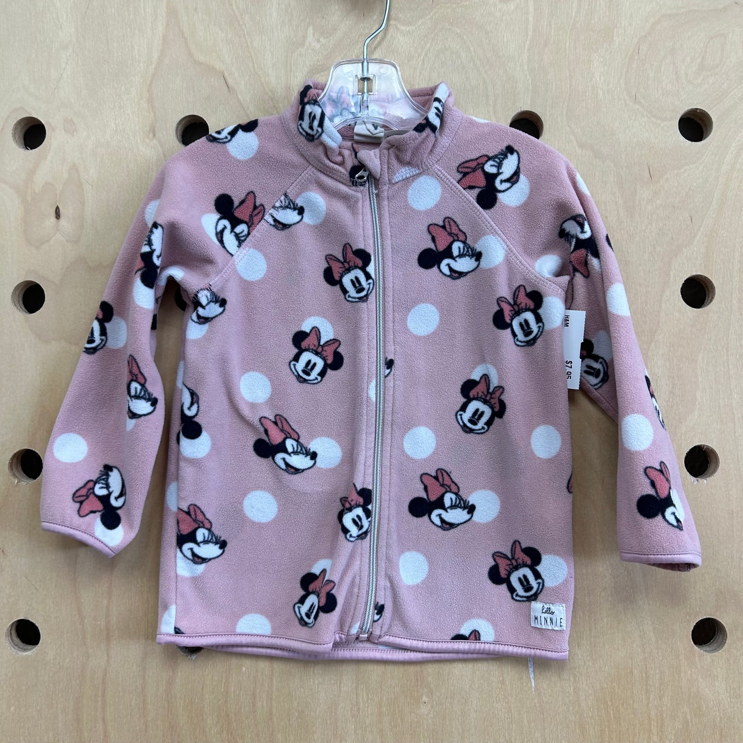 Pink Fleece Minnie Jacket