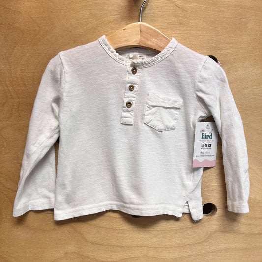 White Pocket LS