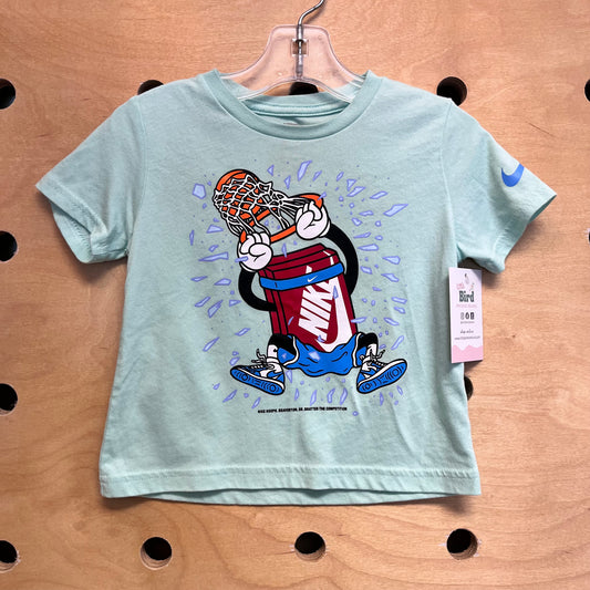 Aqua Basketball Juice Tee