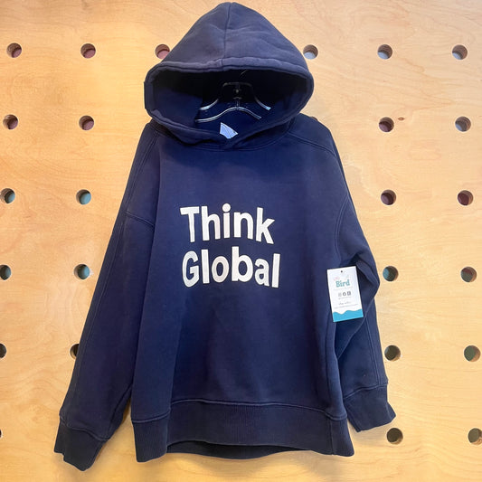Navy Think Global Hoodie
