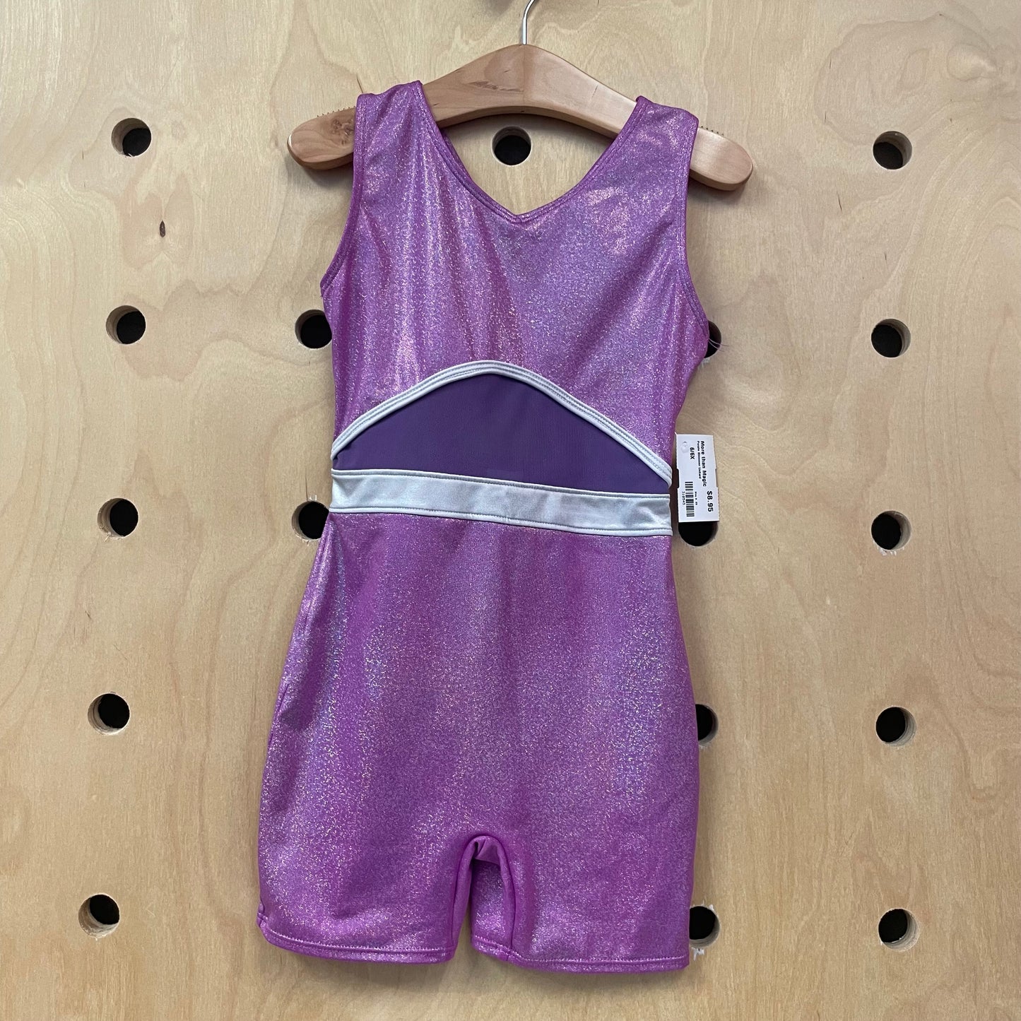 Purple Shimmer Unitard