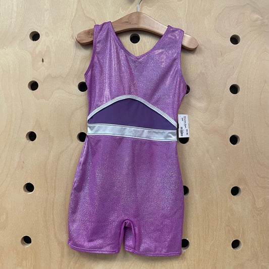 Purple Shimmer Unitard