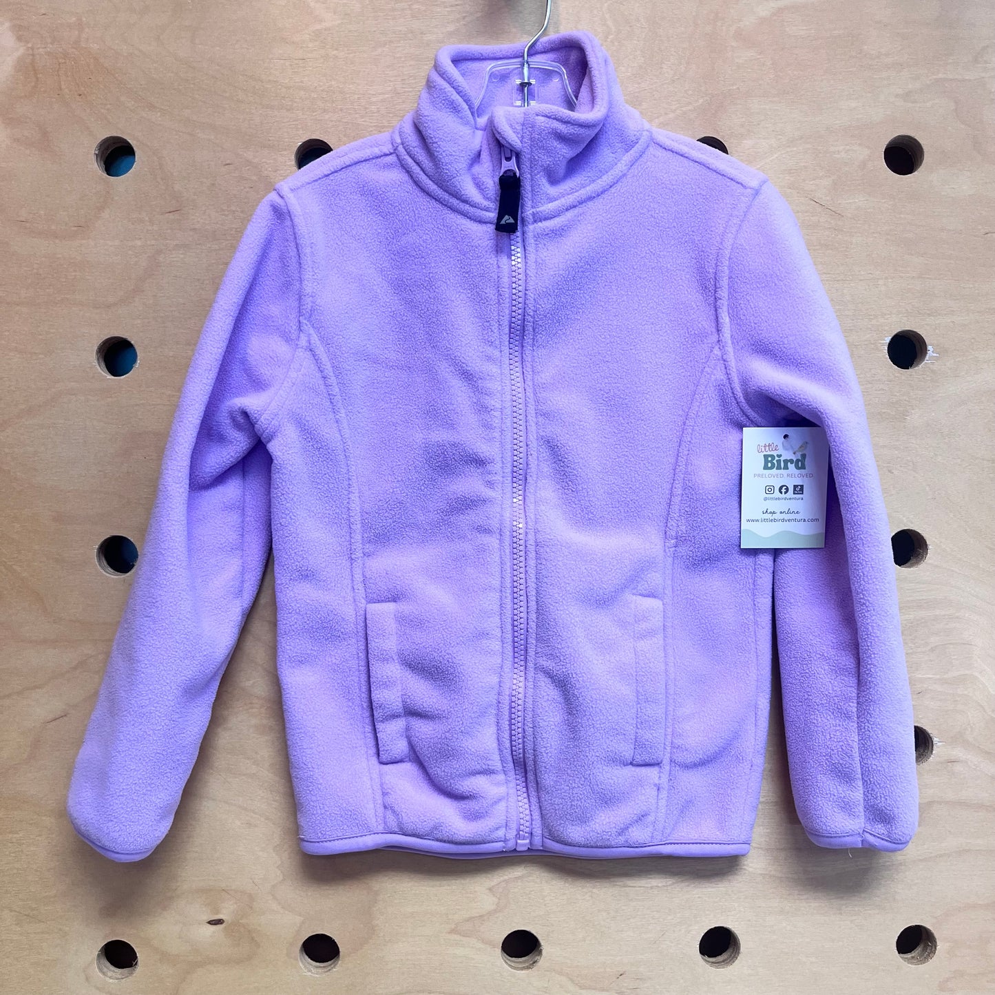 Lavender Zip Jacket