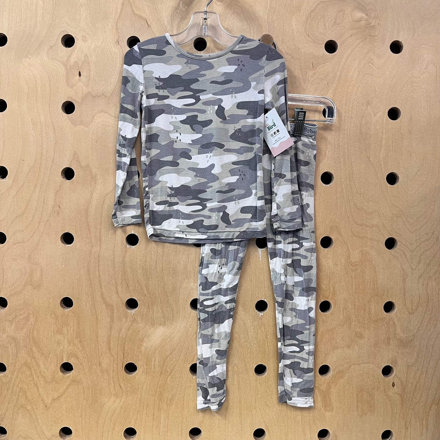 Grey Camo Bamboo Pajamas