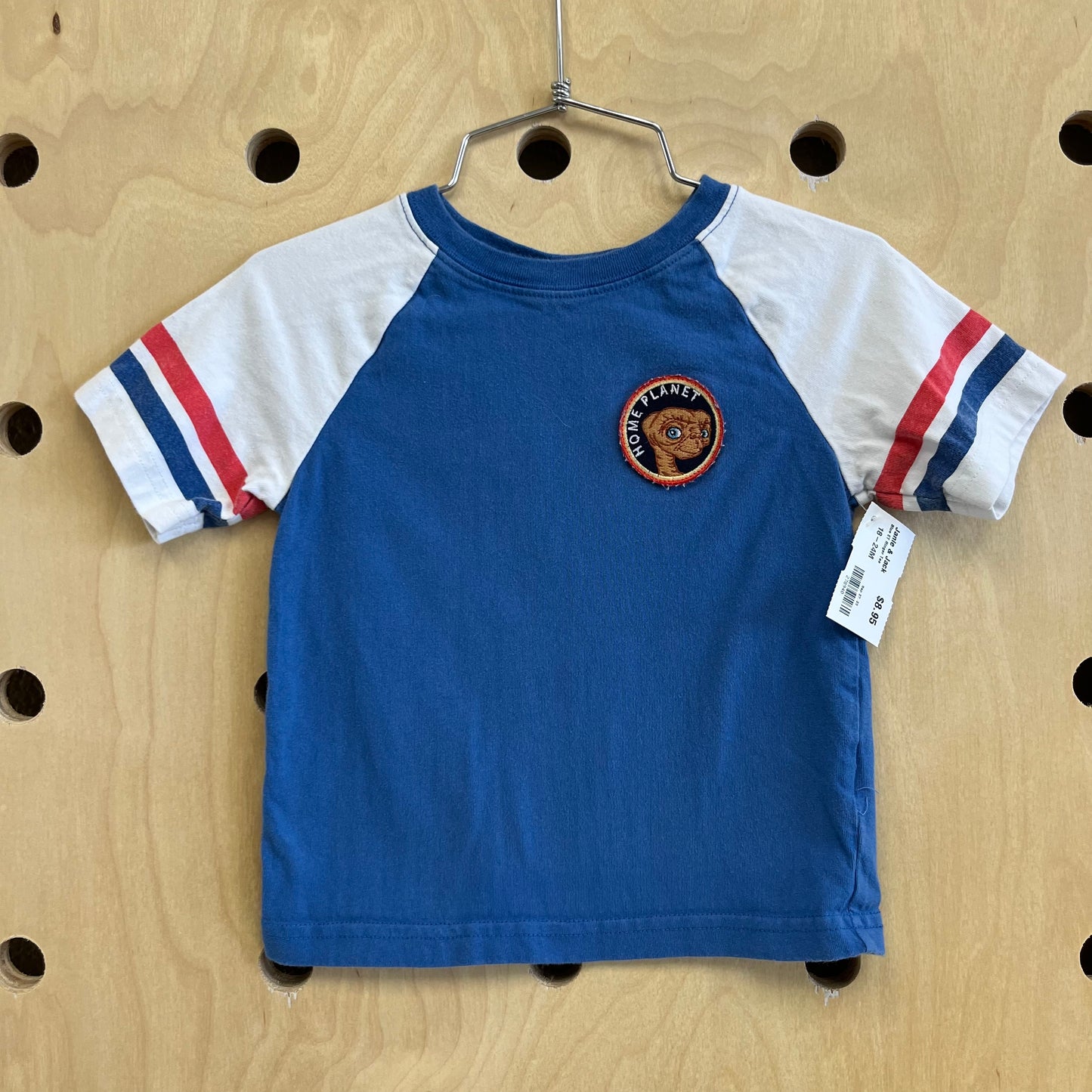 Blue ET Ringer Tee