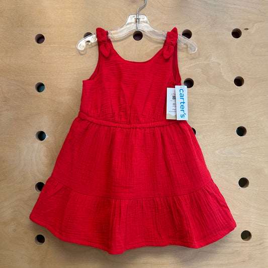 Red Gauze Dress NEW!